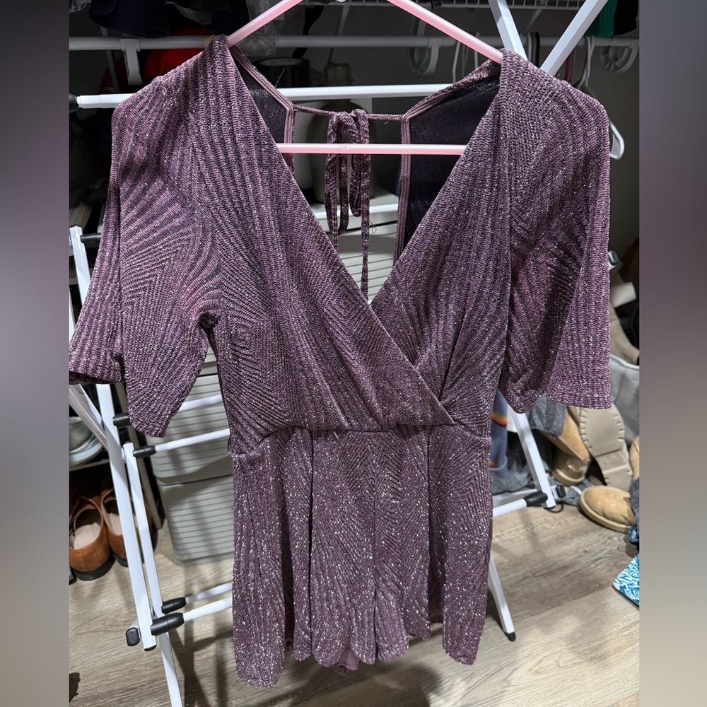 Purple Romper